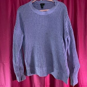 Cute lavender knitted sweater. Size women’s extra small.
